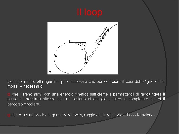 Il loop Con riferimento alla figura si può osservare che per compiere il così