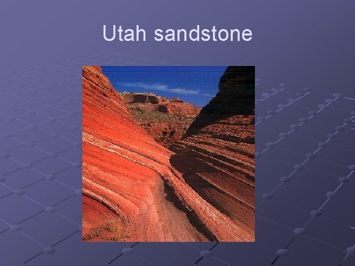 Utah sandstone 