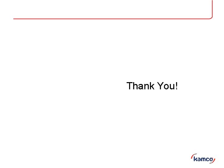 Thank You! Thank You!