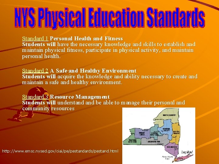 Standard 1 Personal Health and Fitness Students will have the necessary knowledge and skills Standard 1 Personal Health and Fitness Students will have the necessary knowledge and skills