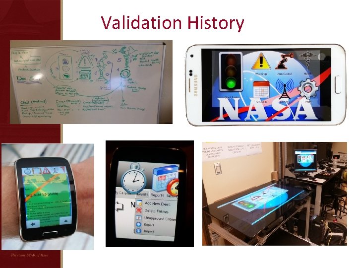 Validation History 