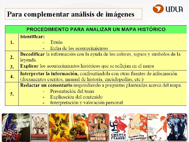 Para complementar análisis de imágenes 