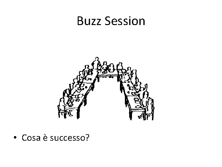 Buzz Session • Cosa è successo? 
