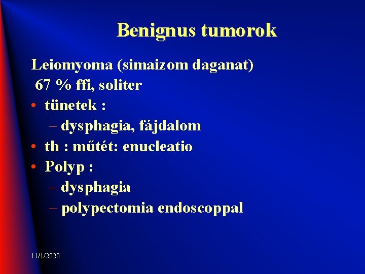 benignus daganat