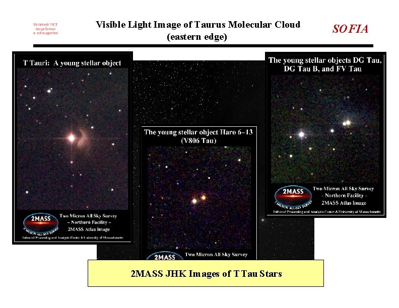 Visible Light Image of Taurus Molecular Cloud (eastern edge) 8’ FOV 2 MASS JHK