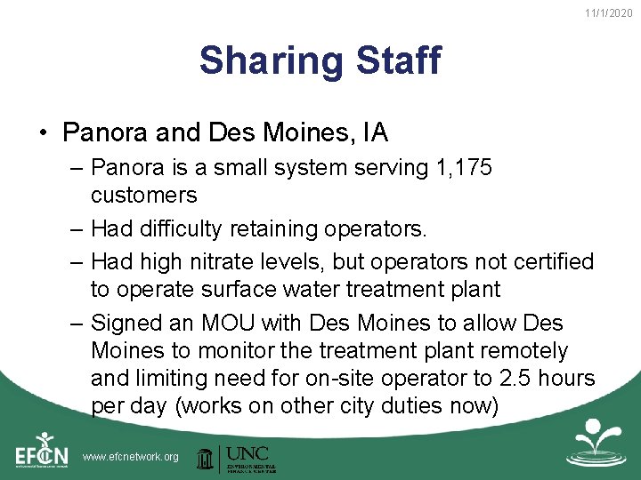 11/1/2020 Sharing Staff • Panora and Des Moines, IA – Panora is a small