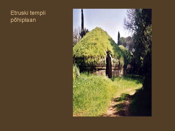 Etruski templi põhiplaan 