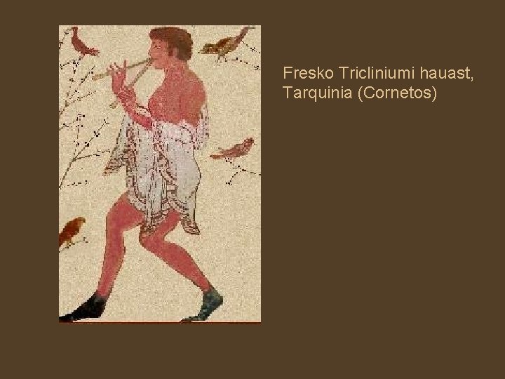 Fresko Tricliniumi hauast, Tarquinia (Cornetos) 