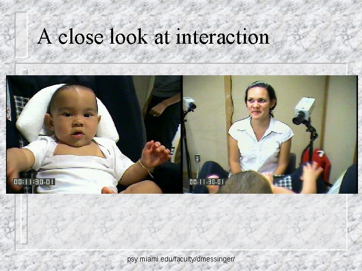 A close look at interaction psy. miami. edu/faculty/dmessinger/ 