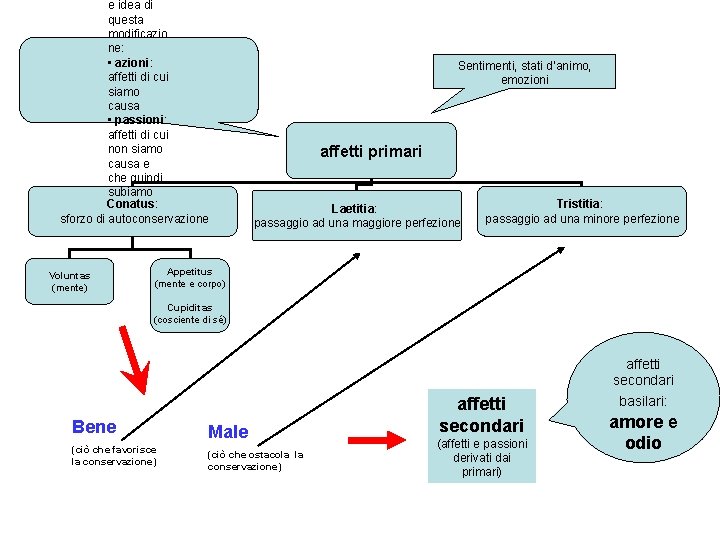e idea di questa modificazio ne: • azioni: affetti di cui siamo causa • e idea di questa modificazio ne: • azioni: affetti di cui siamo causa •