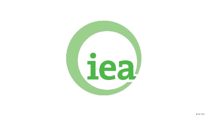 © IEA 2017 