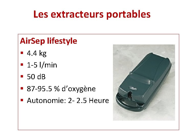 Les extracteurs portables Air. Sep lifestyle § § § 4. 4 kg 1 -5