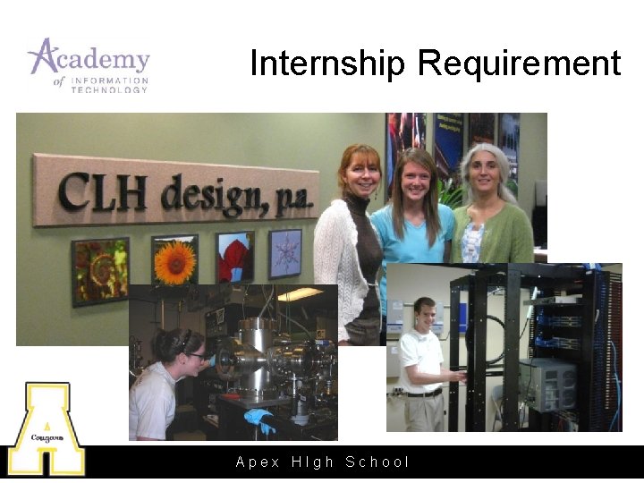 Internship Requirement Apex HIgh School 