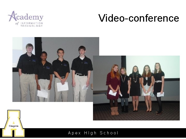 Video-conference Apex HIgh School 