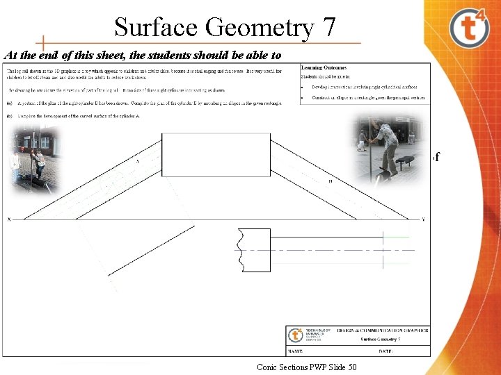 Surface Geometry 7 At the end of this sheet, the students should be able