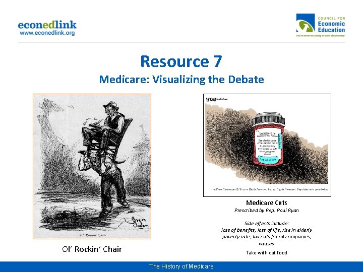 Resource 7 Medicare: Visualizing the Debate Medicare Cuts Prescribed by Rep. Paul Ryan Side