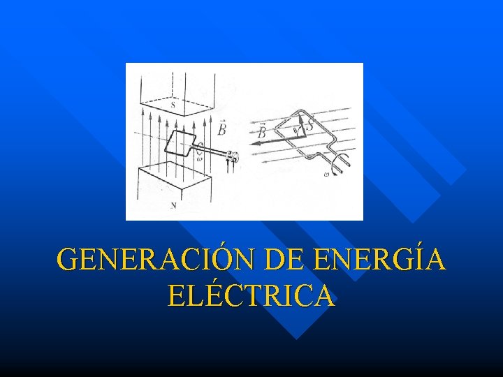 GENERACIÓN DE ENERGÍA ELÉCTRICA 