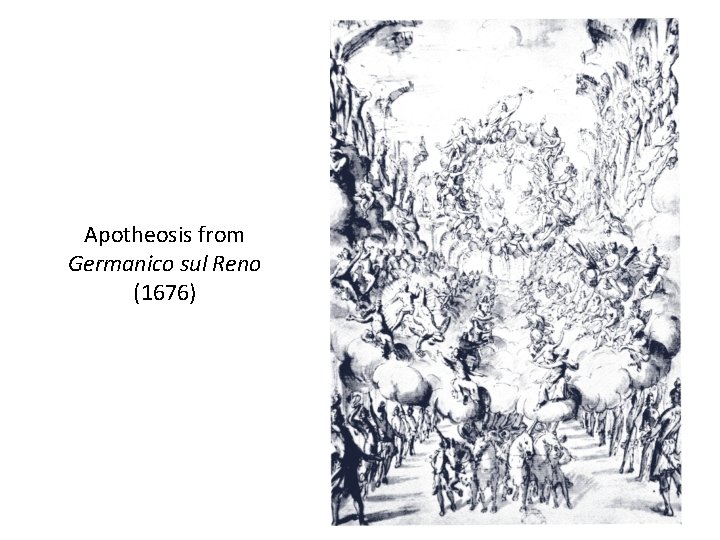 Apotheosis from Germanico sul Reno (1676) 