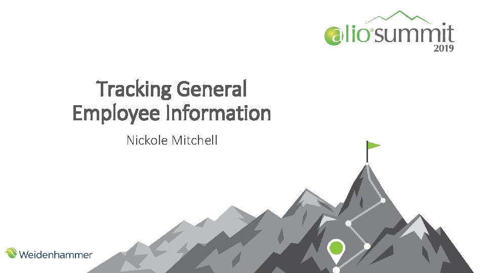 Tracking General Employee Information Nickole Mitchell Tracking General Employee Information Nickole Mitchell