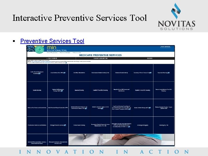 Interactive Preventive Services Tool § Preventive Services Tool 