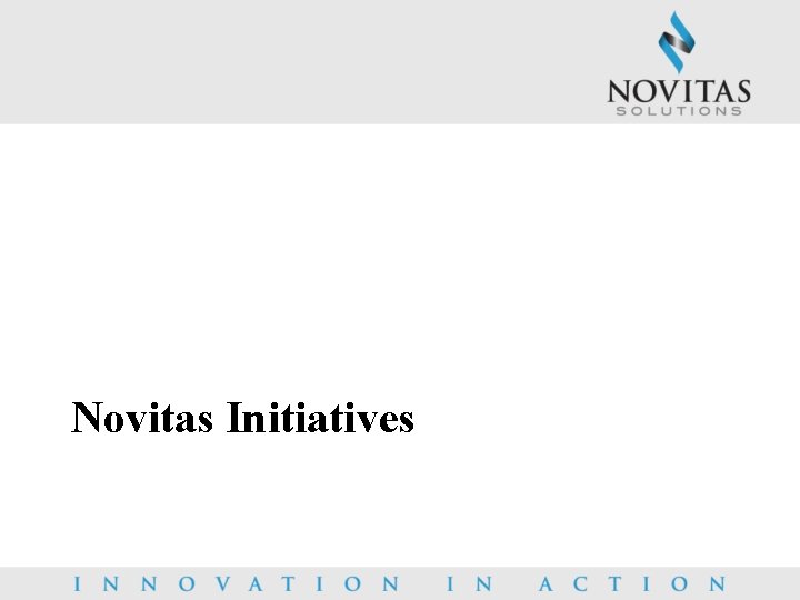 Novitas Initiatives 