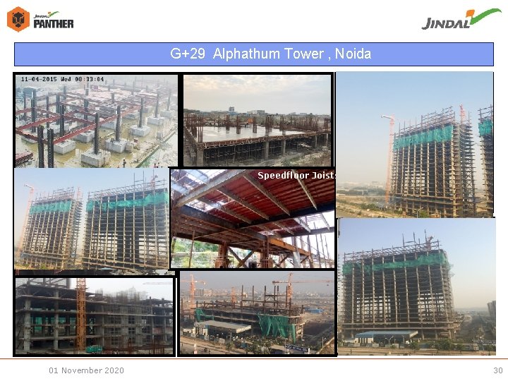  G+29 Alphathum Tower , Noida Tower c Speedfloor Joists Tower B 01 November