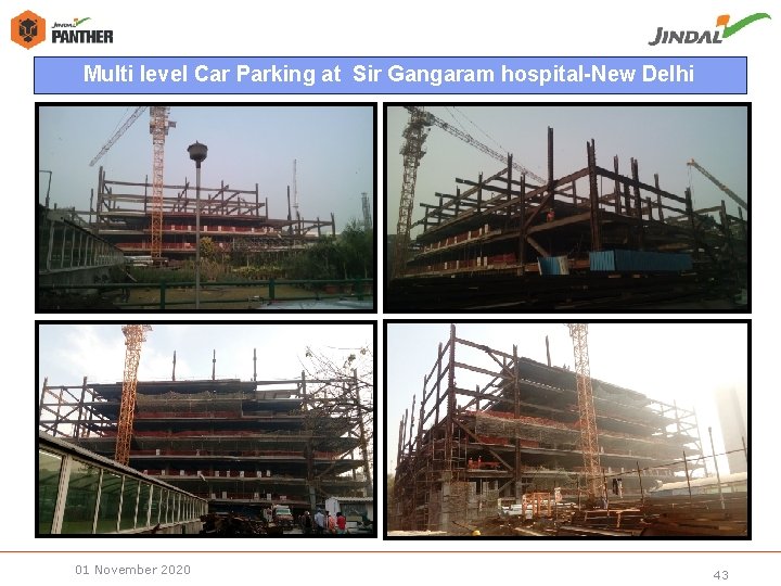 Multi level Car Parking at Sir Gangaram hospital-New Delhi 01 November 2020 43 