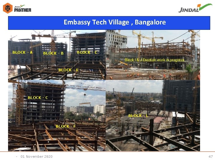 Embassy Tech Village , Bangalore BLOCK - A BLOCK - B BLOCK - C