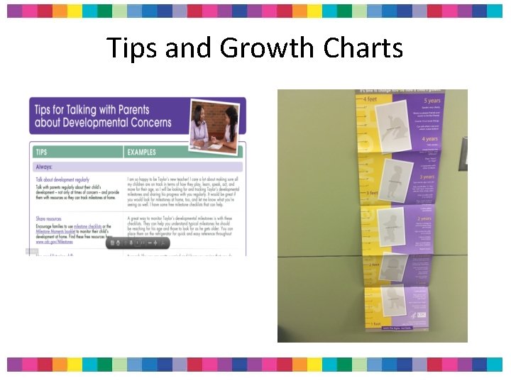 Tips and Growth Charts Tips and Growth Charts