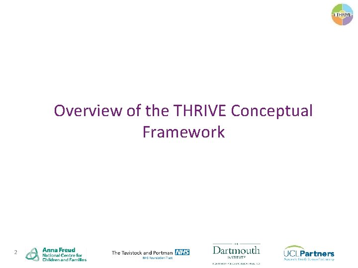 Overview of the THRIVE Conceptual Framework 2 