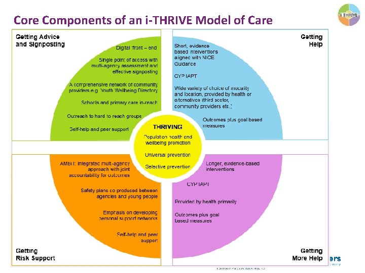 Core Components of an i-THRIVE Model of Care 28 