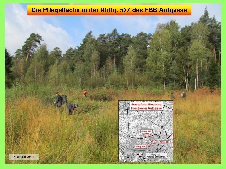 Die Pflegefläche in der Abtlg. 527 des FBB Aulgasse 