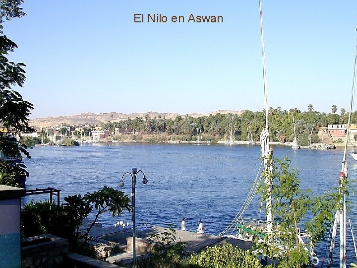 El Nilo en Aswan 