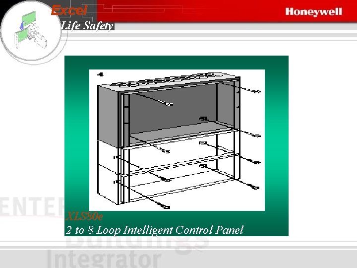 Excel Life Safety XLS 80 e 2 to 8 Loop Intelligent Control Panel 