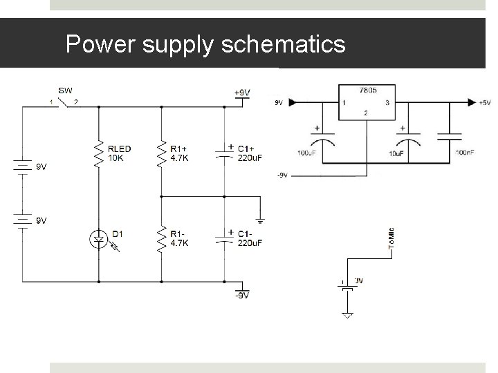 Power supply schematics 