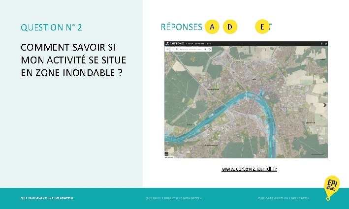 QUESTION N° 2 RÉPONSES A D E ET COMMENT SAVOIR SI MON ACTIVITÉ SE
