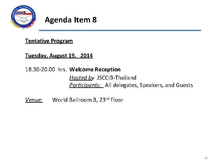 The 2 Nd Meeting Of The Thaichileanchileanthai Joint