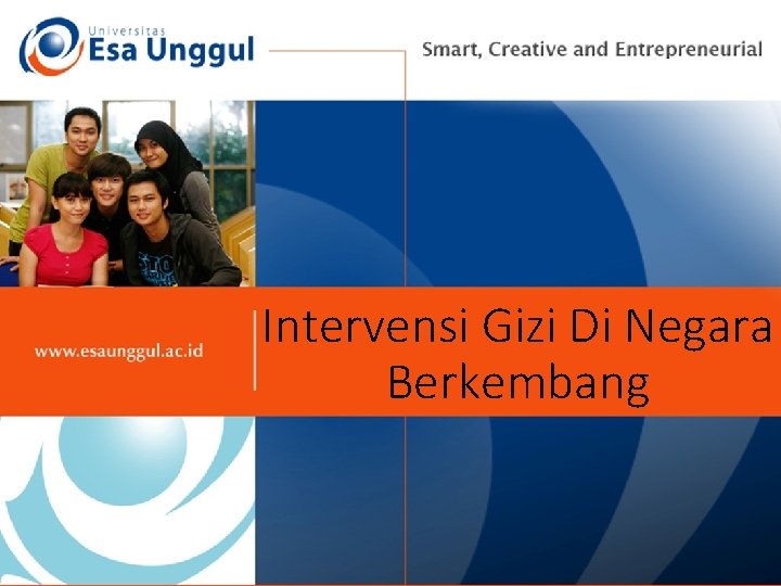 Intervensi Gizi Di Negara Berkembang 