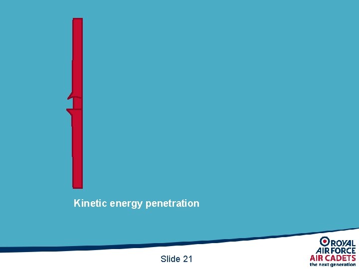 Kinetic energy penetration Slide 21 