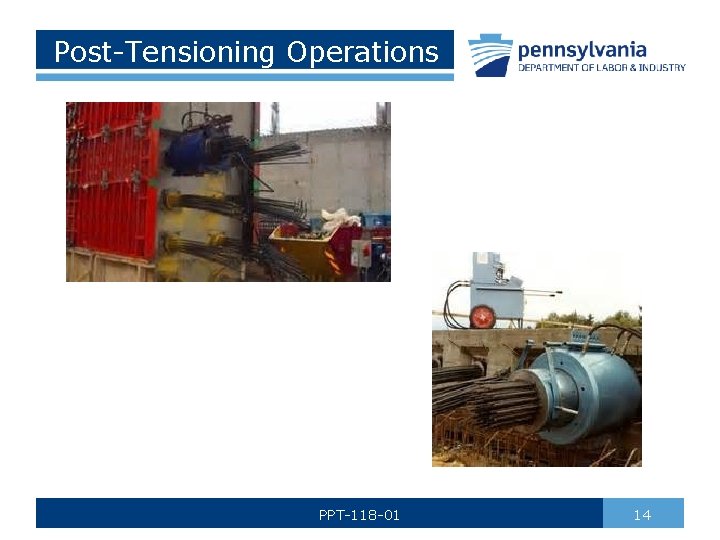 Post-Tensioning Operations PPT-118 -01 14 