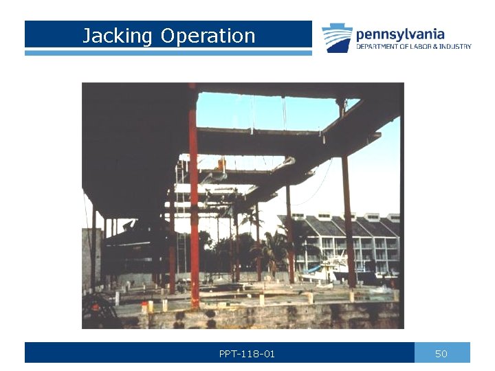 Jacking Operation PPT-118 -01 50 