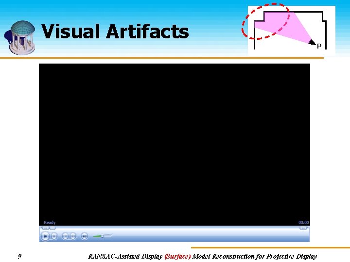 Visual Artifacts 9 RANSAC-Assisted Display (Surface) Model Reconstruction for Projective Display P Visual Artifacts 9 RANSAC-Assisted Display (Surface) Model Reconstruction for Projective Display P