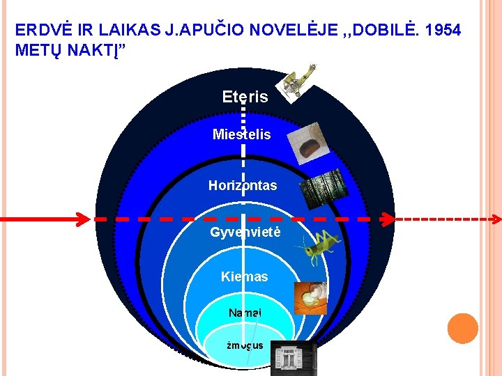 ERDVĖ IR LAIKAS J. APUČIO NOVELĖJE , , DOBILĖ. 1954 METŲ NAKTĮ” Eteris Miestelis ERDVĖ IR LAIKAS J. APUČIO NOVELĖJE , , DOBILĖ. 1954 METŲ NAKTĮ” Eteris Miestelis