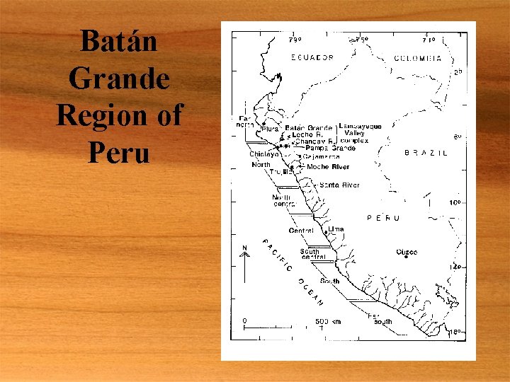 Batán Grande Region of Peru 