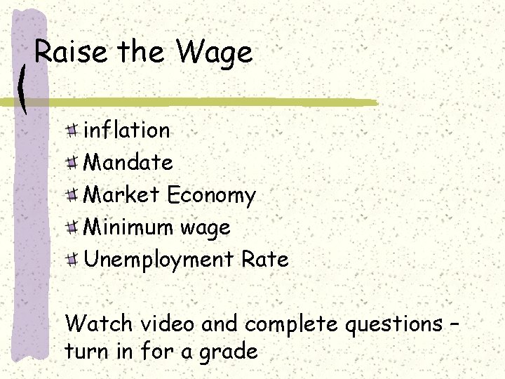 Raise the Wage inflation Mandate Market Economy Minimum wage Unemployment Rate Watch video and