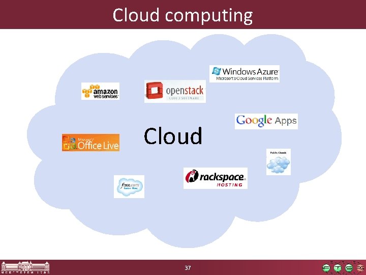 Cloud computing Cloud 37 