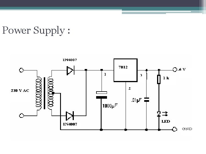 Power Supply : 