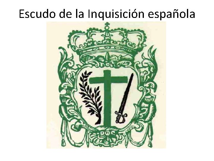 Escudo de la Inquisición española 
