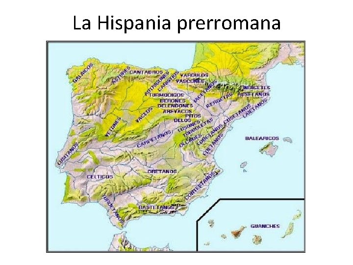 La Hispania prerromana 