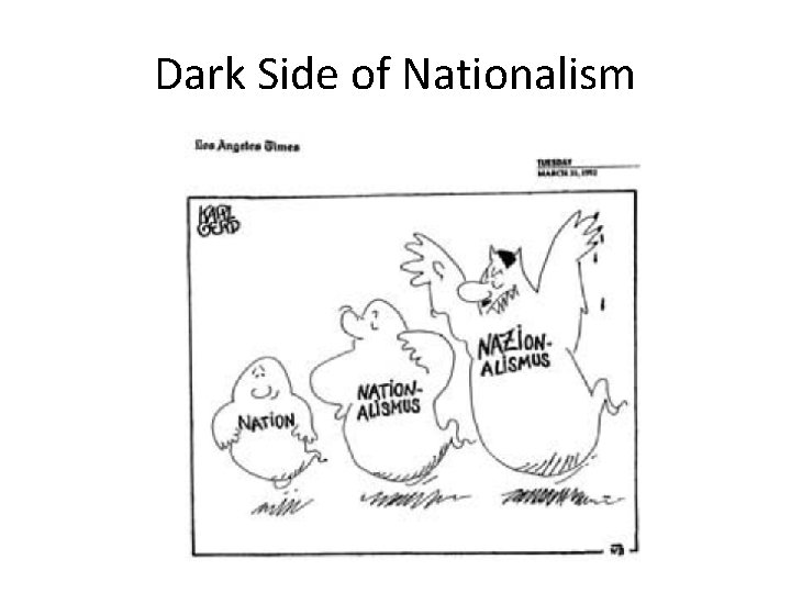 Dark Side of Nationalism 